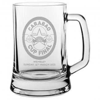 Toon Army Carabao Cup Final Glass Tankard – Wembley 2025 Edition